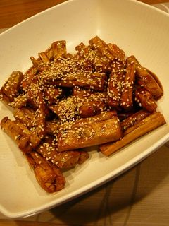 ご飯にも、おつまみにも!ごぼうの蒲焼き☆-レシピのメイン写真