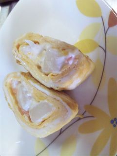 簡単美味しい!お弁当にポテサラだし巻き卵-レシピのメイン写真