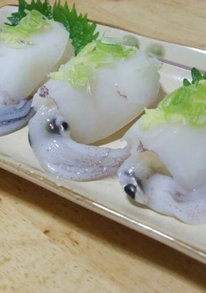釣り人が作るヒイカ寿司-レシピのメイン写真