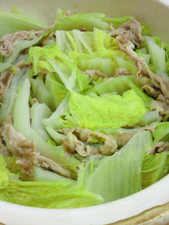 白菜と豚肉の土鍋蒸し-レシピのメイン写真