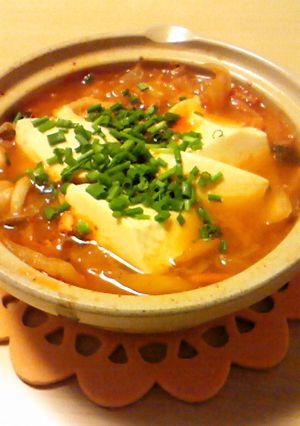 寒い日に辛うま～！！納豆入りスンドゥブ-レシピのメイン写真