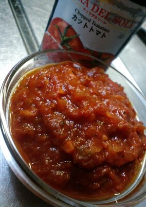 【トマト缶で作る簡単万能トマトソース☆】-レシピのメイン写真