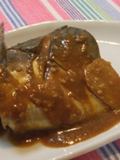 梅酒で♪鯖の味噌煮★-レシピのメイン写真