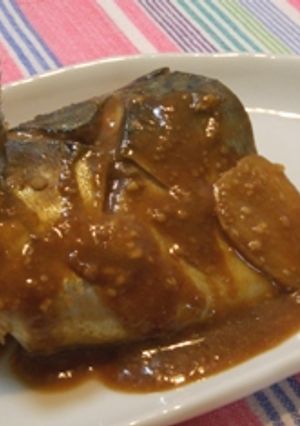 梅酒で♪鯖の味噌煮★-レシピのメイン写真