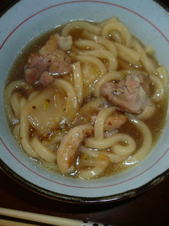 母伝授、これはあったま~る、鶏南蛮うどん-レシピのメイン写真