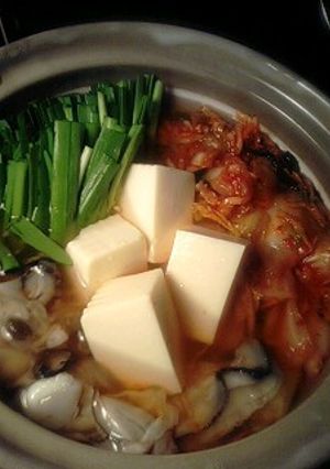 牡蠣キムチ鍋-レシピのメイン写真