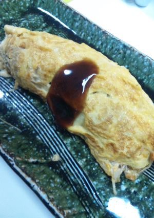 簡単☆どっさりもやしの中華風オムレツ-レシピのメイン写真