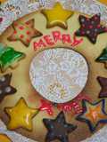 クリスマス☆キラキラ☆リースクッキー
