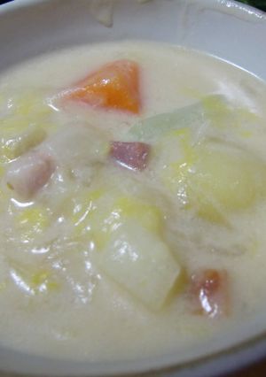 簡単☆こく旨！冬野菜であったかシチュー-レシピのメイン写真