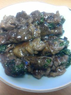からしサンチュの肉巻き-レシピのメイン写真