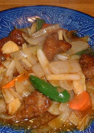 お腹満足ヘルシー酢豚-レシピのメイン写真