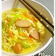 セロリ入り✽かき玉にゅうめん