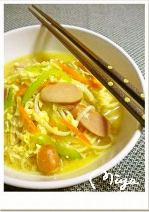 セロリ入り✽かき玉にゅうめん-レシピのメイン写真
