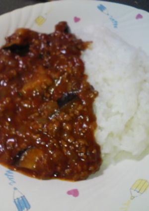 ☆ナスとトマトのキーマカレー☆-レシピのメイン写真