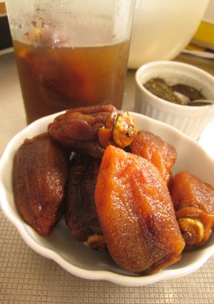 干し柿のほうじ茶シロップ漬け-レシピのメイン写真