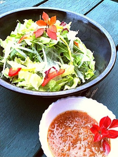 Ken房の簡単☆柿と柚子のドレッシング♪-レシピのメイン写真