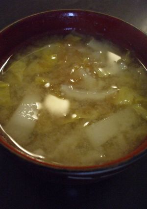 お味噌汁のトッピング　～おかか-レシピのメイン写真