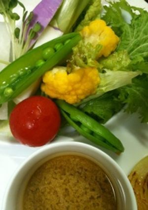 お醤油のバーニャカウダ-レシピのメイン写真