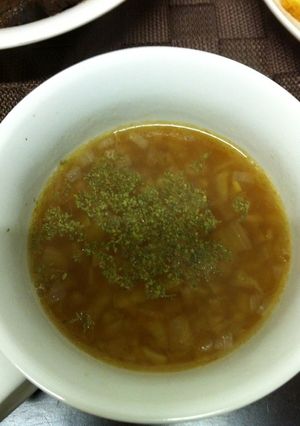 旨い！簡単☆ビーフコンソメオニオンスープ-レシピのメイン写真