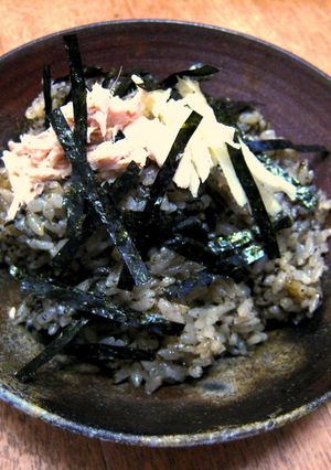 ツナ缶汁の節約炊き込みごはん-レシピのメイン写真