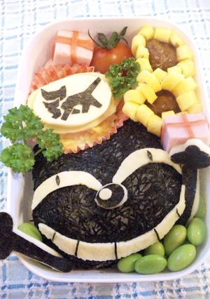 クロネコヤマトのぉ~♪(キャラ弁)-レシピのメイン写真