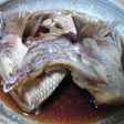 タカラ本みりんでつくる鯛カマの煮付け