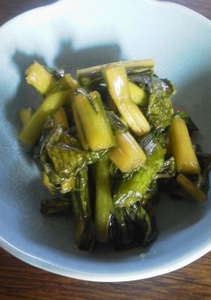 野沢菜漬け-レシピのメイン写真