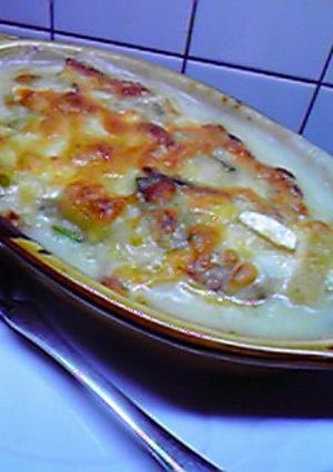 チーズたっぷりチキンマカロニグラタン-レシピのメイン写真