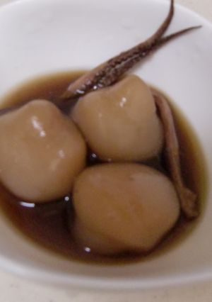 だし醤油の玉こんにゃく煮-レシピのメイン写真