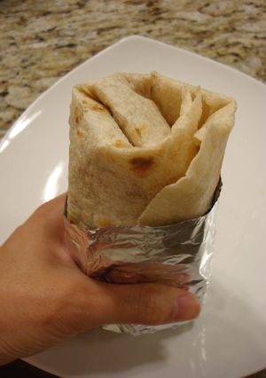 簡単☆しかも食べやすい☆ブリトーの巻き方-レシピのメイン写真