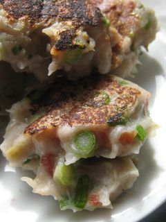 ヤムベーコンお焼き-レシピのメイン写真