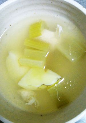 セロリとじゃがいものほっこりチキンスープ-レシピのメイン写真