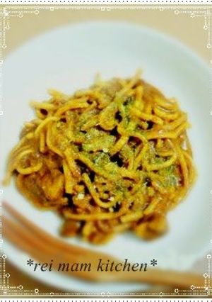 ✿にんにく香♪ミルクカレーの焼きうどん✿-レシピのメイン写真