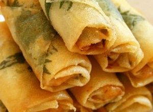 鶏のささみと大葉と明太子の春巻き-レシピのメイン写真