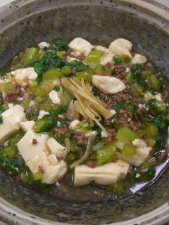 大根葉で和風麻婆豆腐 -レシピのメイン写真