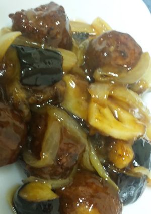 甘酢肉だんごボリュームｕｐ-レシピのメイン写真