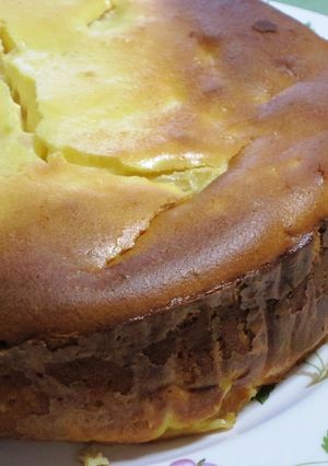 林檎入りベイクドチーズケーキ-レシピのメイン写真