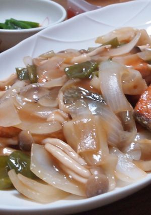 鮭の甘酢あんかけ-レシピのメイン写真