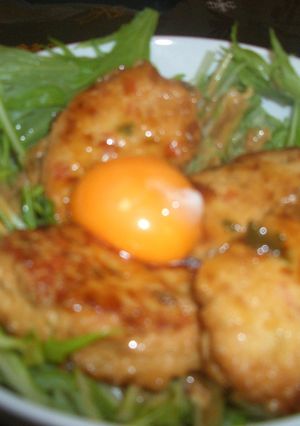 ヘルシー豆腐照りバーグ-レシピのメイン写真