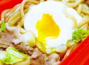 レンジで７分！すき焼き風★煮込みうどん-レシピのメイン写真