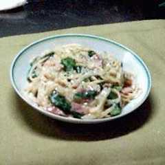 豆乳で春の香りのパスタ-レシピのメイン写真