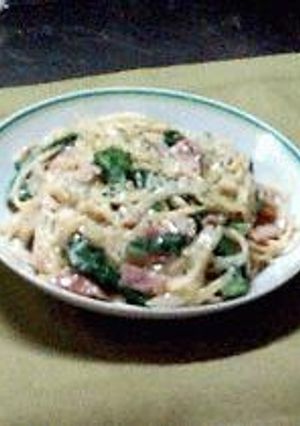 豆乳で春の香りのパスタ-レシピのメイン写真