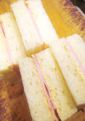 簡単シンプルサンドイッチ　ハムサンド-レシピのメイン写真