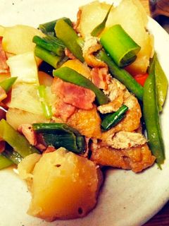 ベーコンとじゃがいもの煮物-レシピのメイン写真