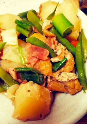 ベーコンとじゃがいもの煮物-レシピのメイン写真