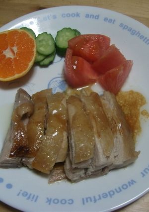 シリコンスチーマーde鶏のテリ焼き♪-レシピのメイン写真