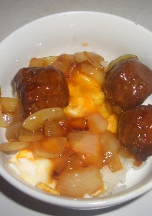 中華名菜でふわ玉丼-レシピのメイン写真
