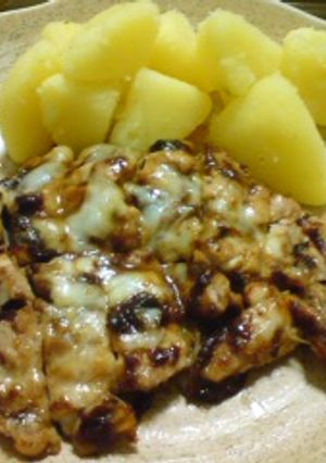 簡単☆鶏肉の味噌マヨチーズ焼き♪-レシピのメイン写真