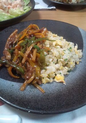 チンジャオロースチャーハン-レシピのメイン写真