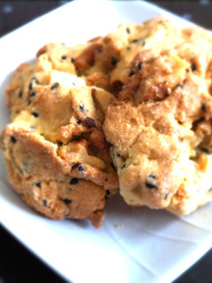 黒ごまとくるみのドロップクッキー-レシピのメイン写真